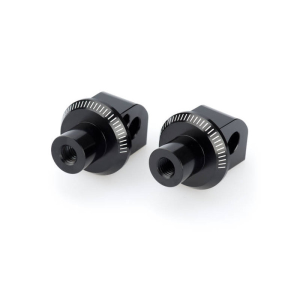 Puig Pillion Footpeg Adaptors Black